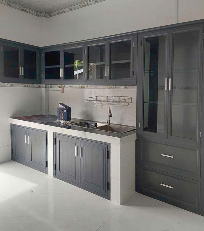 Làm tủ bếp theo yêu cầu